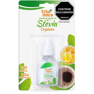 Stevia líquida natural 30ml Erba Dolce
