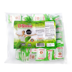 Stevia Natural en Polvo Bolsa 250 Sobres D´Stevia