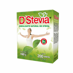 Stevia Natural en Polvo Caja 100 sobres D´Stevia
