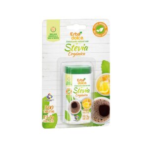 Pastillero 300 tabletas 13.5g Stevia Natural Erba Dolce