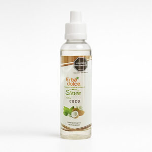 endulzante a base de stevia orgánica. sabor a coco, Erba Dolce